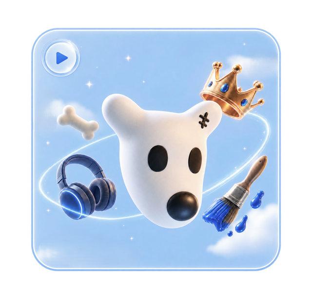 AI character campaign — DOGS